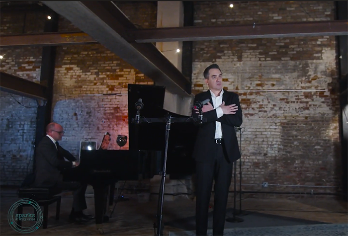 Marcus DeLoach performing Elégie