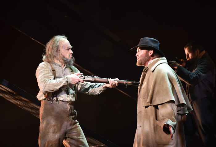 Marcus DeLoach in Cold Mountain at Opera Philadelphia, 2016